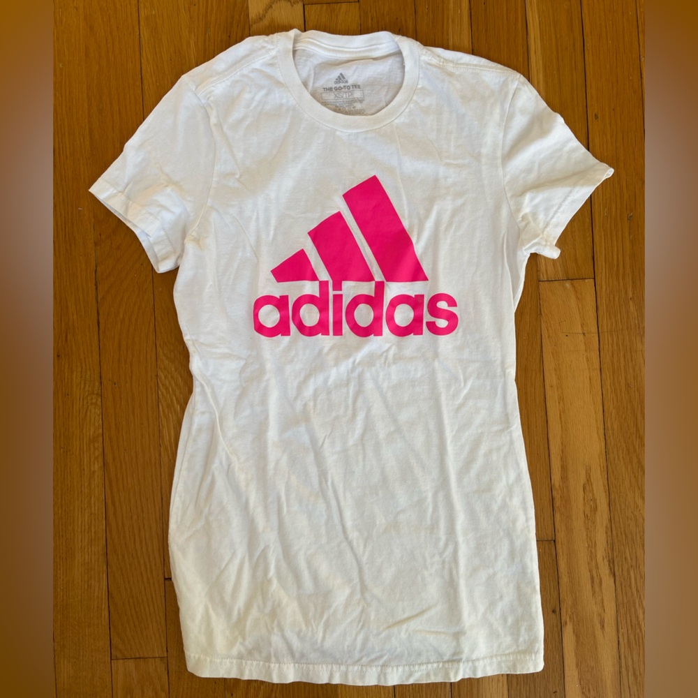 Adidas Women's Short Sleeve Fitted Tee
